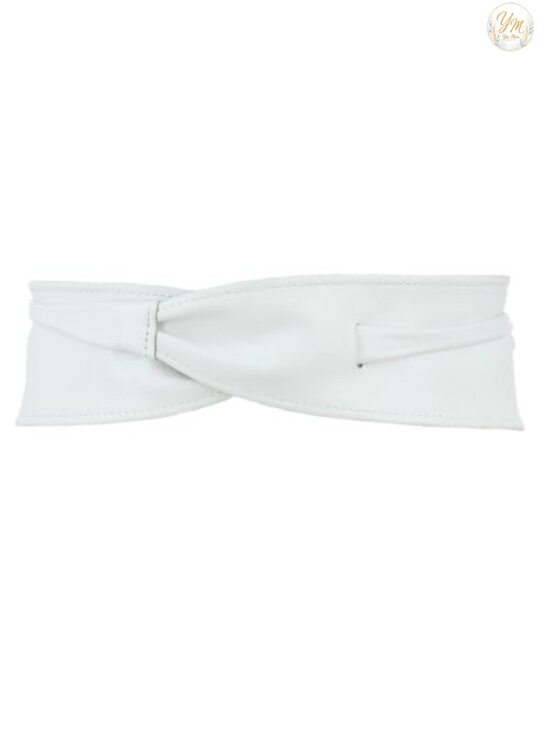 Italian Leather Obi Belt Adjustable Wide Waist Belt Women\'s Fashion main image 5